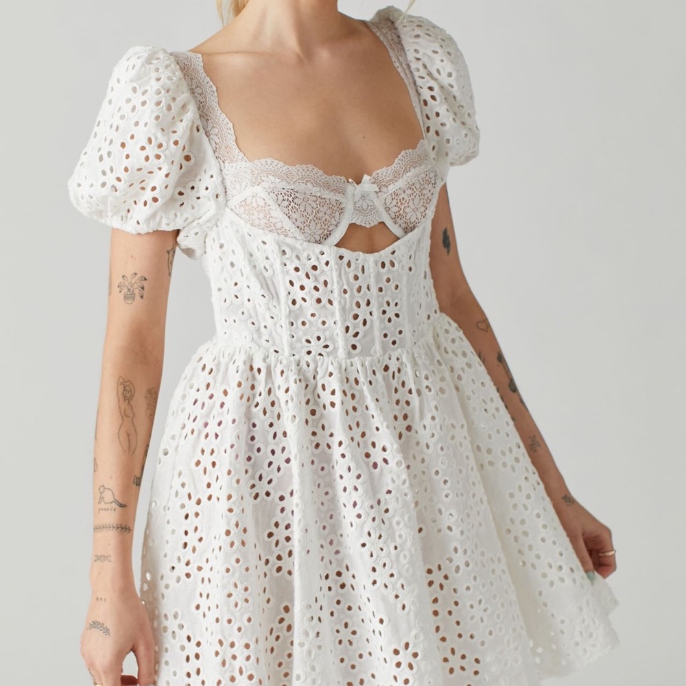 For Love and Lemons Becca Mini Dress
